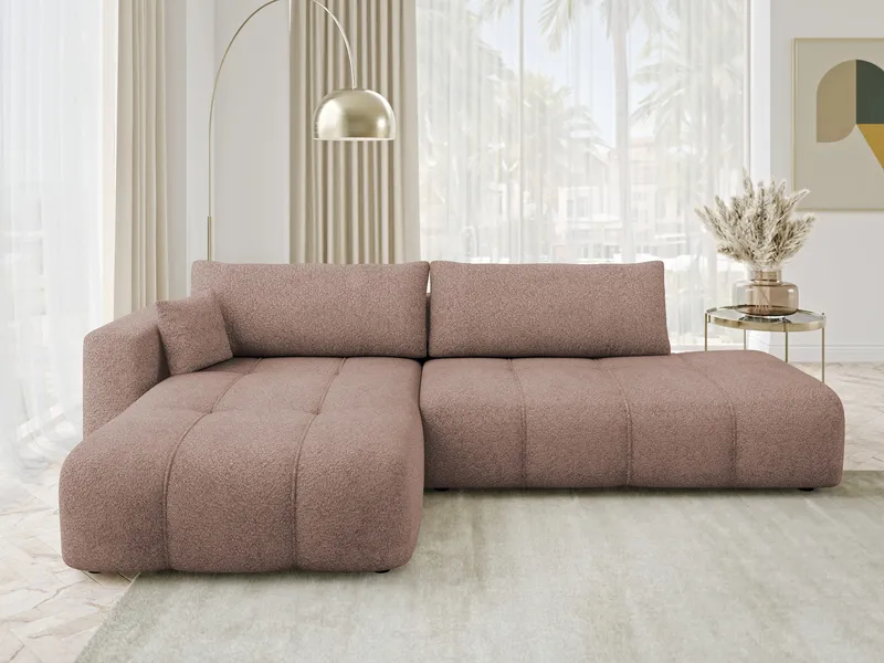 Flo Bäddsoffa med Divan 4-sits - Brun - Möbler - Soffa - Bäddsoffa - Bäddsoffa divan