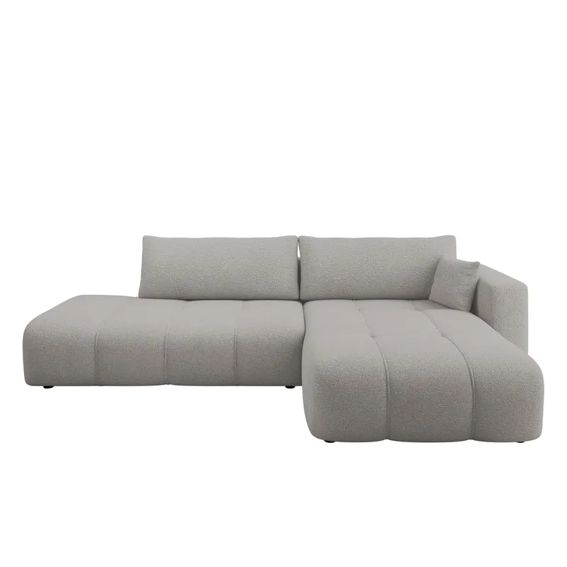 Flo Bäddsoffa med Divan 4-sits, Ljusgrå