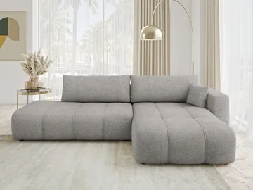 Flo Bäddsoffa med Divan 4-sits - Ljusgrå - Möbler - Soffa - Bäddsoffa - Bäddsoffa längsbäddad