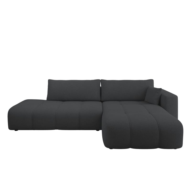 Flo Bäddsoffa med Divan 4-sits, Svart