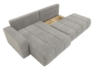 Flo Bäddsoffa med Divan 4-sits - Svart - Möbler - Soffa - Bäddsoffa - Bäddsoffa divan