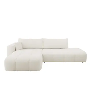 Flo Bäddsoffa med Divan 4-sits - Vit - Möbler - Soffa - Bäddsoffa - Bäddsoffa divan