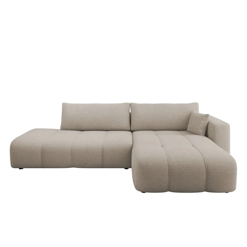Flo Bäddsoffa med Divan 4-sits - Vit - Möbler - Soffa - Bäddsoffa - Bäddsoffa divan