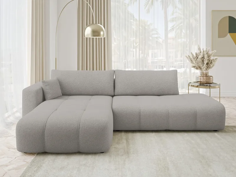 Flo Bäddsoffa med Divan 4-sits - Vit - Möbler - Soffa - Bäddsoffa - Bäddsoffa divan