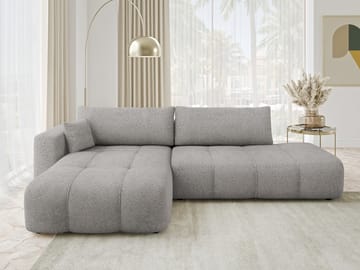 Flo Bäddsoffa med Divan 4-sits - Vit - Möbler - Soffa - Bäddsoffa - Bäddsoffa divan
