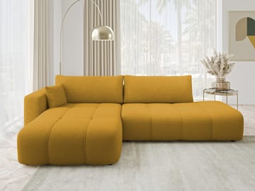Flo Bäddsoffa med Divan 4-sits - Vit - Möbler - Soffa - Bäddsoffa - Bäddsoffa divan