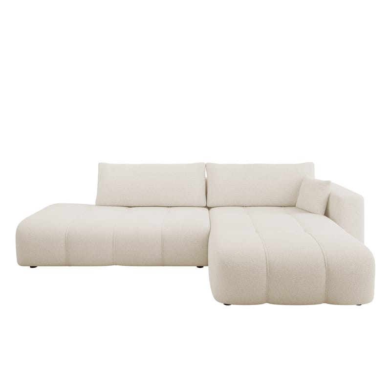 Flo Bäddsoffa med Divan 4-sits - Vit - Möbler - Soffa - Bäddsoffa - Bäddsoffa divan