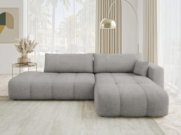 Flo Bäddsoffa med Divan 4-sits - Vit - Möbler - Soffa - Bäddsoffa - Bäddsoffa divan
