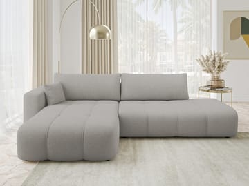 Flo Bäddsoffa med Divan 4-sits - Vit - Möbler - Soffa - Bäddsoffa - Bäddsoffa divan