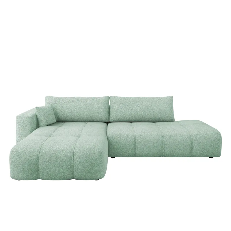 Flo Bäddsoffa med Divan 4-sits - Vit - Möbler - Soffa - Bäddsoffa - Bäddsoffa divan