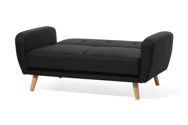 Florli Bäddsoffa 155 cm - Svart - Möbler - Soffa - Bäddsoffa - Bäddsoffa längsbäddad