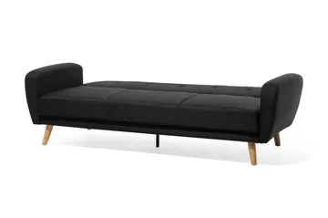 Florli Bäddsoffa 214 cm - Svart - Möbler - Soffa - Bäddsoffa - Bäddsoffa längsbäddad