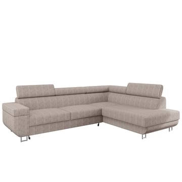 Fonti 3-sits Bäddsoffa med schäslong och förvaring - Möbler - Soffa - Bäddsoffa - Hörnbäddsoffa