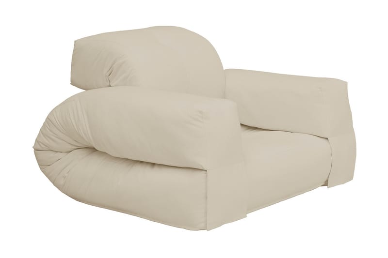 Bäddfåtölj Hippo Beige - Fåtölj - Futon fåtölj