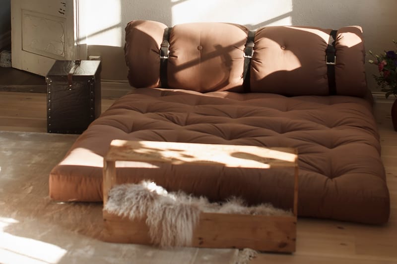 Bäddsoffa Buckle-Up Beige - Karup Design - Futon soffa