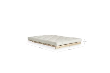 Bäddsoffa Roots Raw Natural/Trä/Natur - Karup Design - Möbler - Soffa - Bäddsoffa - Futon - Futon soffa