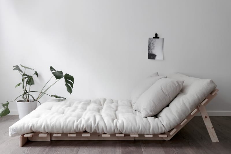 Bäddsoffa Roots Raw Natural/Trä/Natur - Karup Design - Möbler - Soffa - Bäddsoffa - Futon - Futon soffa