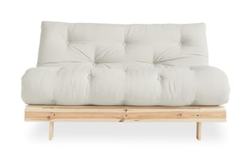Bäddsoffa Roots Raw Natural/Trä/Natur - Karup Design - Möbler - Soffa - Bäddsoffa - Futon - Futon soffa
