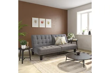 Dexter Futon Grå - Dorel Home - Möbler - Soffa - Bäddsoffa - Futon - Futon soffa