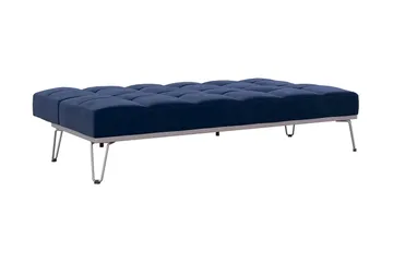 Elle Futon Sammet/Blå - Novogratz - Möbler - Soffa - Bäddsoffa - Futon - Futon soffa