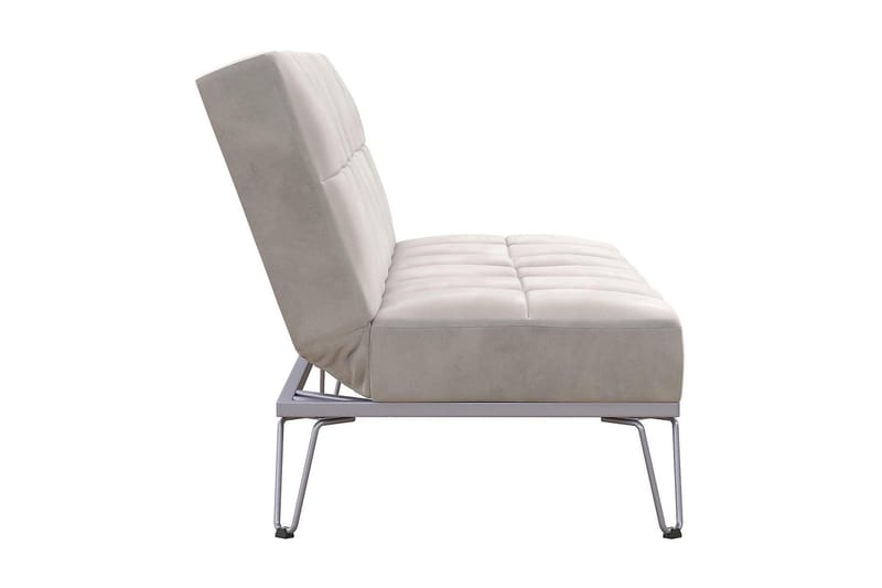 Elle Futon Sammet/Grå - Novogratz - Möbler - Soffa - Bäddsoffa - Futon - Futon soffa