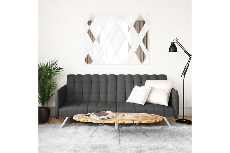 Emily Futon Linnegrå - Dorel Home - Möbler - Soffa - Bäddsoffa - Futon - Futon soffa