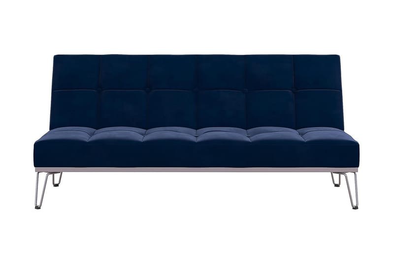 Futon Elle Sammet/Blå - Novogratz - Futon soffa