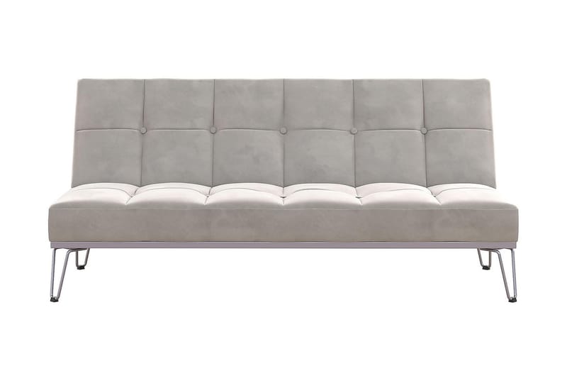 Futon Elle Sammet/Grå - Novogratz - Futon soffa