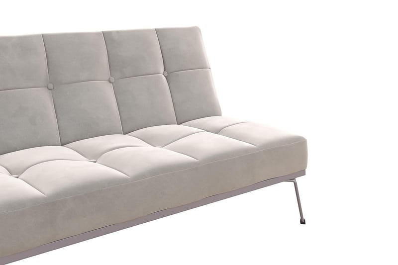 Futon Elle Sammet/Grå - Novogratz - Futon soffa