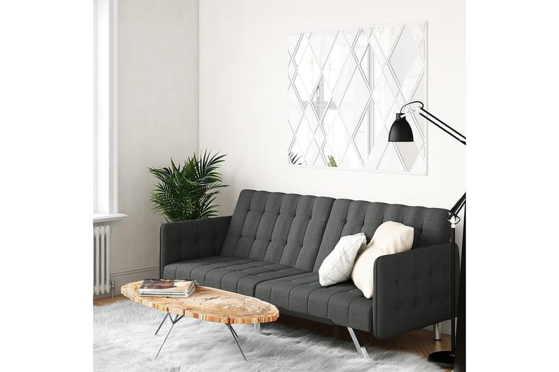 Futon Emily Linnegrå - Dorel Home - Futon soffa