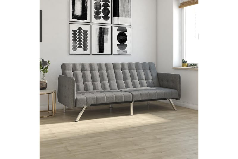 Futon Emily Linnegrå - Dorel Home - Futon soffa