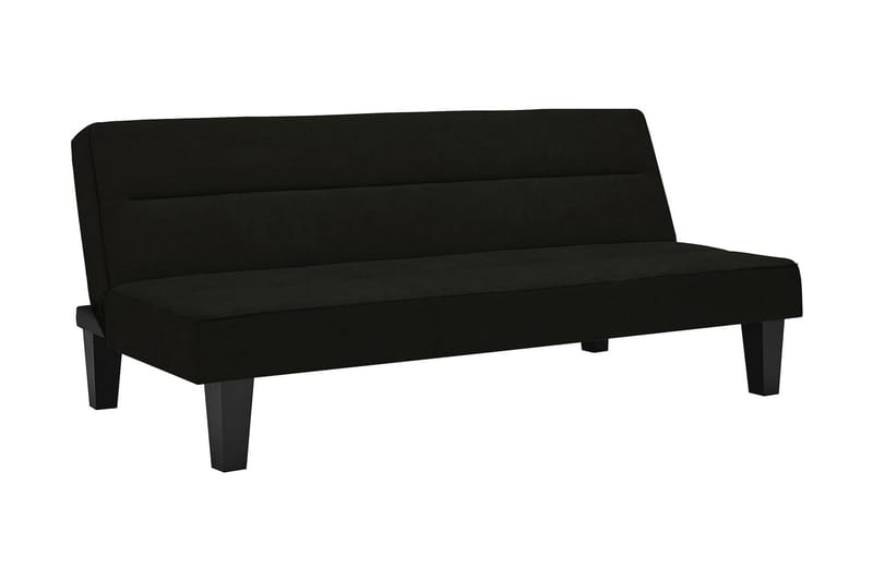 Futon Kebo Svart - Dorel Home - Futon soffa