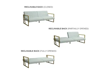 Lexington Futon Teal - Möbler - Soffa - Bäddsoffa - Futon - Futon soffa