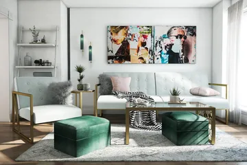 Lexington Futon Teal - Möbler - Soffa - Bäddsoffa - Futon - Futon soffa