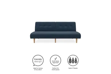 Palm Springs Futon Blå - Novogratz - Möbler - Soffa - Bäddsoffa - Futon - Futon soffa