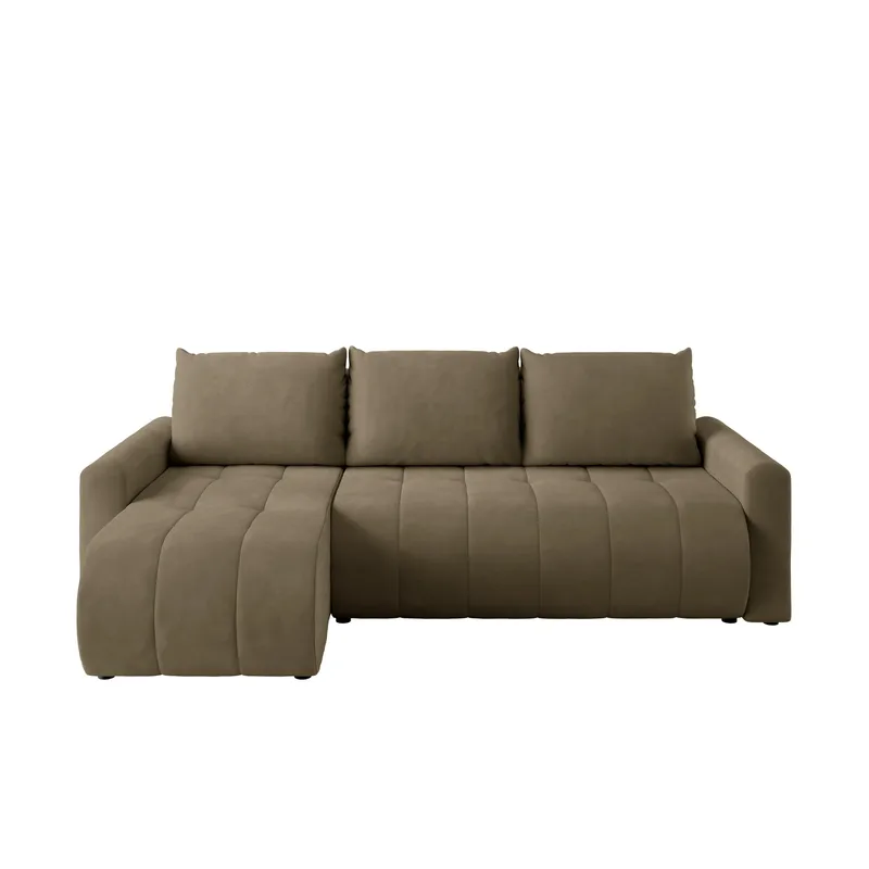 Fynrican 3-sits Bäddsoffa med divan - Polo 875 (brun) - Möbler - Soffa - Bäddsoffa - Hörnbäddsoffa