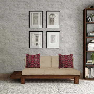 Fynros 2-sits Bäddsoffa - Beige - Möbler - Soffa - Bäddsoffa - 2 sits bäddsoffa