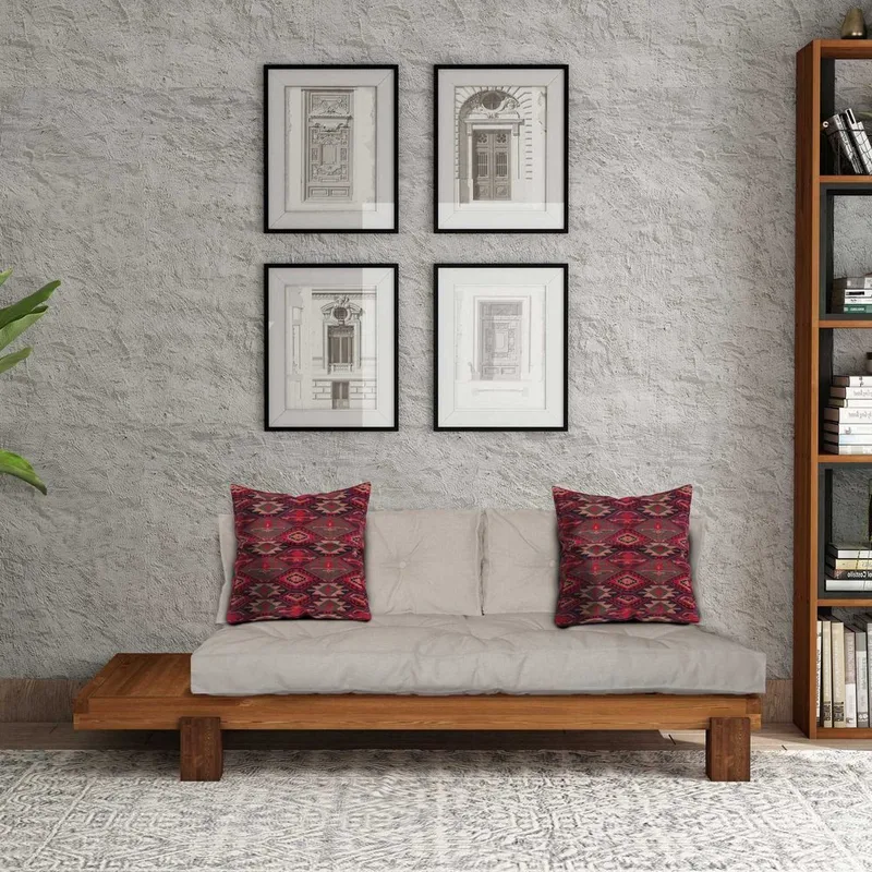 Fynros 2-sits Bäddsoffa - Beige/Natur - Möbler - Soffa - Bäddsoffa - 2 sits bäddsoffa