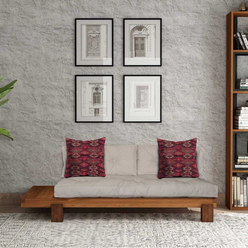 Fynros 2-sits Bäddsoffa - Beige/Natur - Möbler - Soffa - Bäddsoffa - 2 sits bäddsoffa