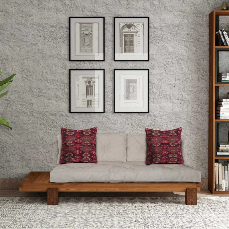 Fynros 2-sits Bäddsoffa - Beige/Natur - Möbler - Soffa - Bäddsoffa - 2 sits bäddsoffa