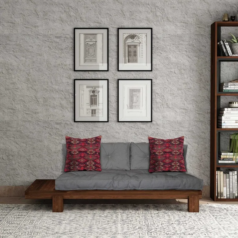 Fynros 2-sits Bäddsoffa - Grå - Möbler - Soffa - Bäddsoffa - 2 sits bäddsoffa