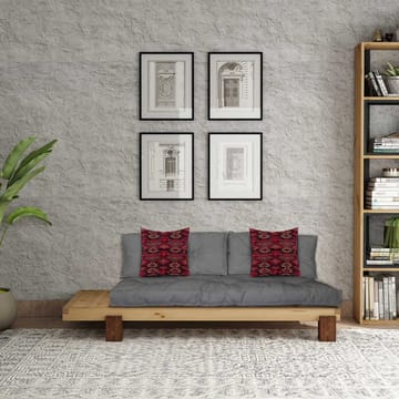 Fynros 2-sits Bäddsoffa - Grå - Möbler - Soffa - Bäddsoffa - 2 sits bäddsoffa