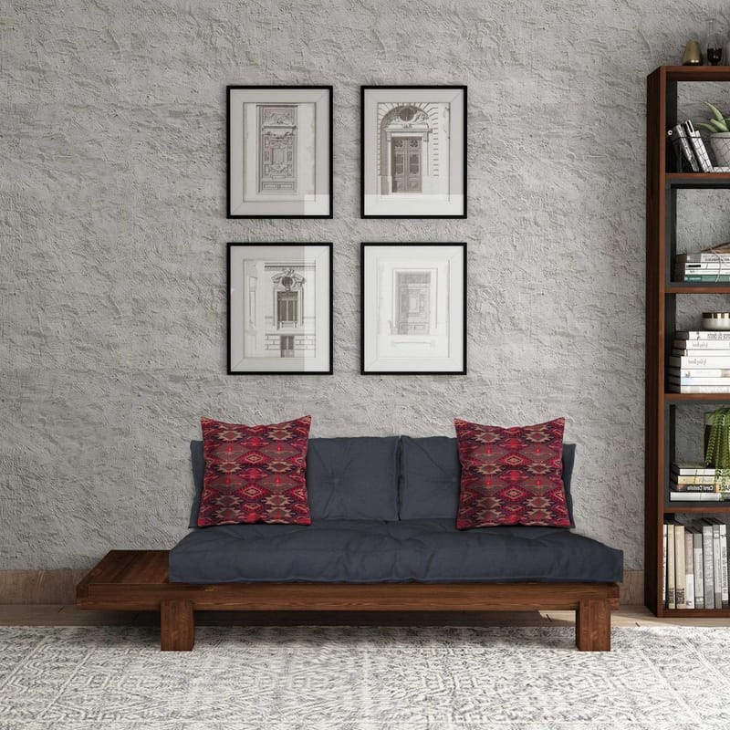 Fynros 2-sits Bäddsoffa - Marinblå - Möbler - Soffa - Bäddsoffa - 2 sits bäddsoffa