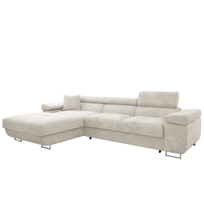 Gabina 3-sits Bäddsoffa med divan, beige