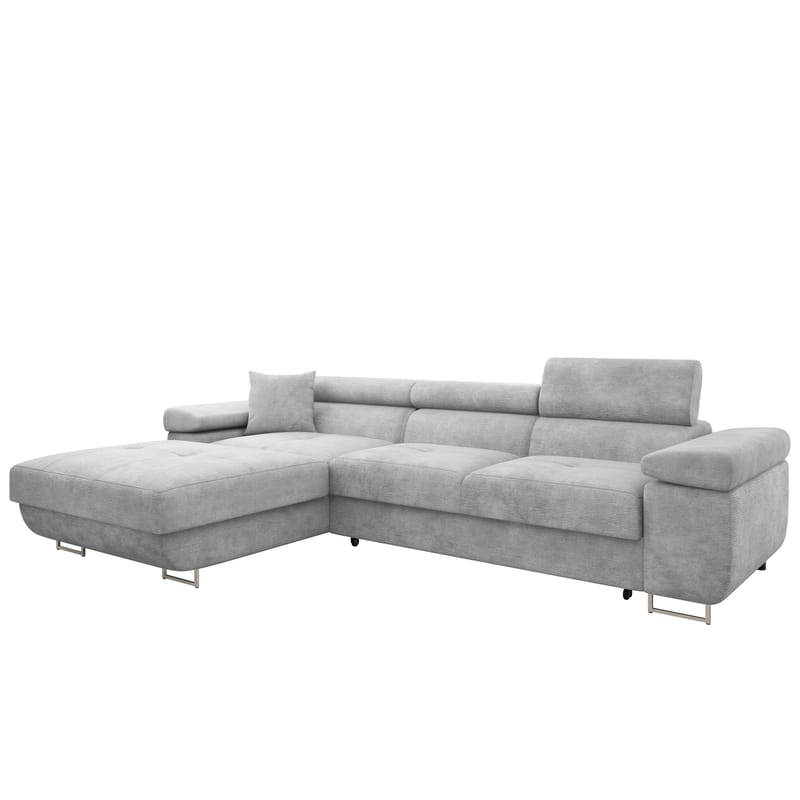 Gabina 3-sits Bäddsoffa med divan, grå