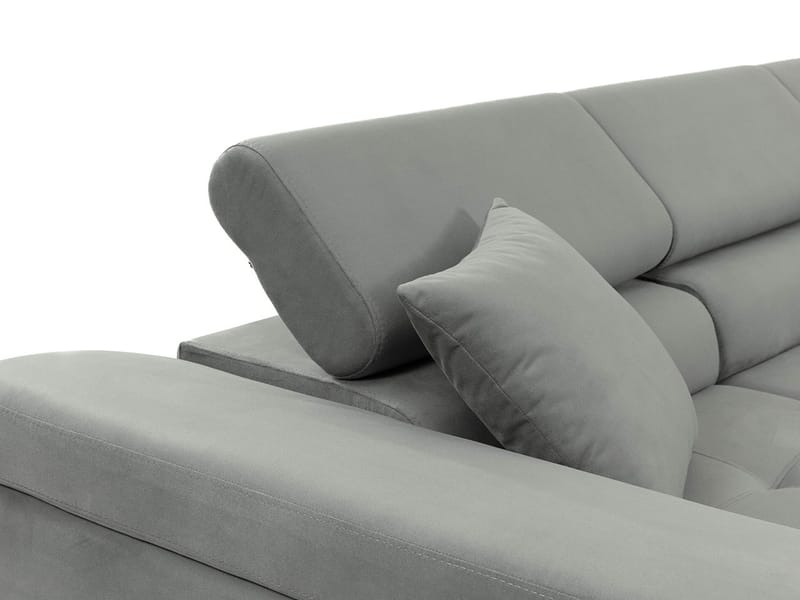 Gabina 3-sits Bäddsoffa med divan - svart - Möbler - Soffa - Bäddsoffa - Hörnbäddsoffa