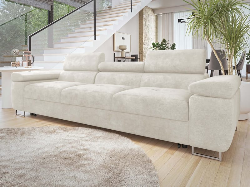 Gabina 3-sits Soffa - beige - Möbler - Soffa - Bäddsoffa - 3 sits bäddsoffa