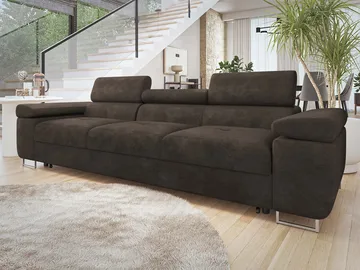 Gabina 3-sits Soffa - brun - Möbler - Soffa - Bäddsoffa - 3 sits bäddsoffa