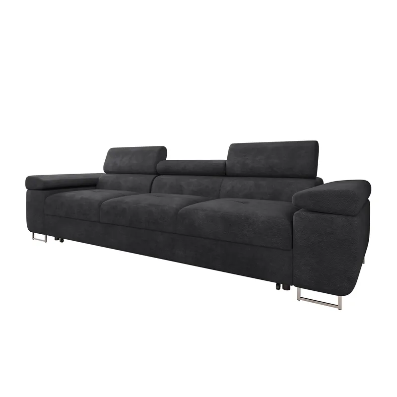 Gabina 3-sits Soffa, svart