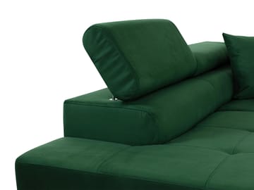 Gabina 5-sits U-formad bäddsoffa med divan och schäslong - grå - Möbler - Soffa - Bäddsoffa - Hörnbäddsoffa